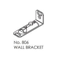 Brio Wall Bracket 806 For Multifold 30KG Top Hung Interior Folding Partitions