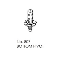 Brio Bottom Pivot 807 For Bifold 16KG Top Guided Interior Bi-Folding Panels