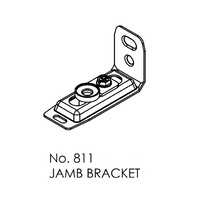 Brio Bottom Pivot Jamb Bracket 811 For Bifold 16KG Top Guided Interior Panels