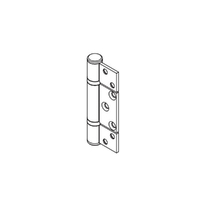 Brio Intermediate Hinge Non Morticed Satin Stainless Steel BW215HSS (MTO 10)