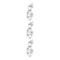 Brio Offset Hinge Set Inward Opening BW6-150HSS For Weatherfold 4s 150KG