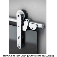 Brio Open Round Rail Glass ORG100+ Sliding Door System for 100KG Top Hung Panels