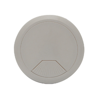 Hafele Cable Outlet Round for Workplace Organization 60mm 631.11.492 Beige