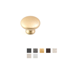 Castella Heritage Shaker Kitchen Cabinet Plain Knob - Available in Various Finishes and Sizes