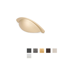 Castella Heritage Shaker Kitchen Cabinet Cup Pull 64mm - Available in Various Finishes