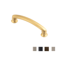 Castella Decade Ridged Cabinet Pull Handle - Available in Various Finishes