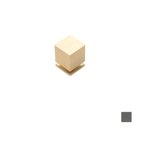 Castella Cube Cabinet Knob - Available in Various Finishes and Sizes