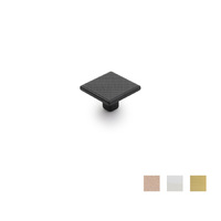 Castella Monaco Cabinet Handle Square Knob 35mm - Available in Various Finishes