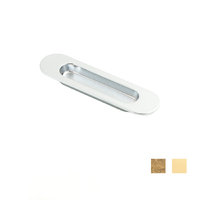 Castella Minimal Oval Flush Handle 150mm - Available in Various Finishes