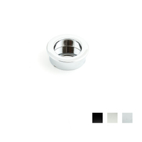 Castella Minimal Round Flush Handle - Available in Various Finishes and Sizes