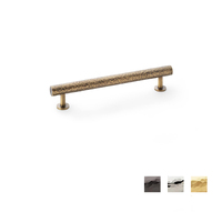 Castella Bexhill Hammered Cabinet Pull Handle 160mm - Available in Various Finishes