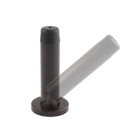 Carlisle Brass Sprung Wall Mounted Doorstop Matt Bronze - 70mm AA215/MBRZ