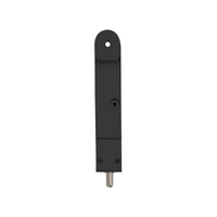Out of Stock: ETA 6th August - Centor DF Dropbolt for Doors Keyed 200mm Black Powdercoat DBFO200KRL
