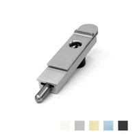 Centor DM Dropbolt for Windows Low-Profile Keyed 100mm PVD Brass DBML100KRTG