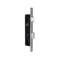 Architec Mortise Lock 85mm CTC 20mm Backset Brushed Satin Chrome 640-20