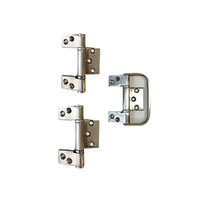 Cowdroy All Weather Intermediate Hinge and Handle Set Satin Stainless Steel AW483SS