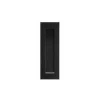 Delf DFPS125 Door Flush Pull 125x50mm Rectangular Concealed Fix Matt Black
