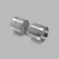D Line Cylindrical Knob Handle Satin Stainless Steel 14301602010