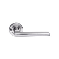 Dormakaba Urban Round Privacy Door Handle Leverset 53mm Rose Satin Stainless Steel 4300/27TPSSS