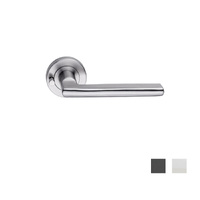Dormakaba 4300/27TP Urban Round Rose Privacy Door Handle Leverset - Available in Various Finishes