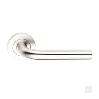 Dormakaba 4300/45 Coastal Passage Door Lever Handle on Round Rose