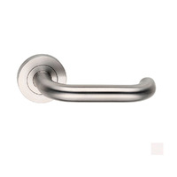 Dormakaba 4300/75 Coastal Door Lever Handle on Round Rose