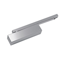 Dorma TS93G EN1-5 Door Closer Push Side w/ Slide Arm & Channel Silver 43100501