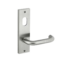 Dormakaba Internal Square End Plate Cylinder Hole & 70 Lever Satin Stainless Steel 6601/70SSS