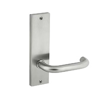 Dormakaba Internal Square End Plain Plate & 70 Lever Satin Stainless Steel 6606/70SSS