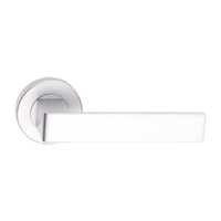 Dormakaba Vision Passage Door Lever Handle on Round Rose 53mm Polished Chrome 8300/10PC