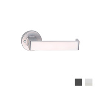 Dormakaba 8300/12 Vision Privacy Door Lever Handle on Round Rose