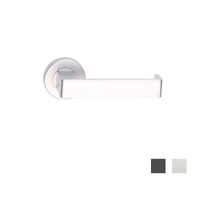 Dormakaba 8300/12 Vision Passage Door Lever Handle on Round Rose