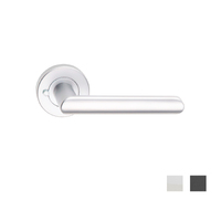 Dormakaba 8300/16PV Vision Door Lever Handle on Round Rose Privacy - Available in Various Finishes