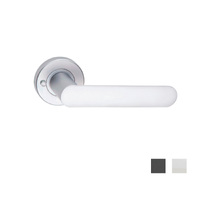Dormakaba 8300/17 Vision Privacy Door Lever Handle on Round Rose