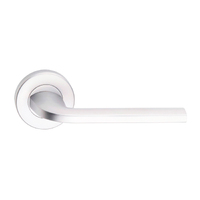 Dormakaba Vision Passage Door Lever Handle on Round Rose 53mm Polished Chrome 8300/1PC