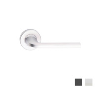 Dormakaba 8300/1 Vision Passage Door Lever Handle on Round Rose