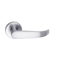 Dormakaba Vision Passage Door Lever Handle on Round Rose 53mm Polished Chrome 8300/26PC