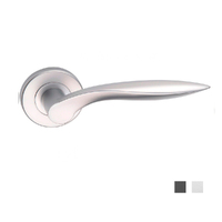 Dormakaba 8300/6 Vision Passage Door Lever Handle on Round Rose