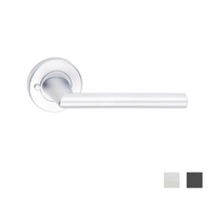 Dormakaba 8300/8PV Vision Door Lever Handle on Round Rose Privacy - Available in Various Finishes