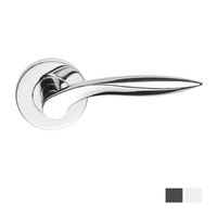 Dormakaba 8600/6 Vision Round Rose Door Handle Leverset - Available in Various Finishes and Functions