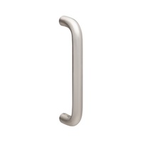 Dorma D Pull Handle H15 150x16mm Satin Stainless Steel 9400001010001