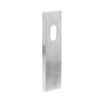Dormakaba Furniture Square End Plate With Cylinder Hole Concealed Fix 6610SSS