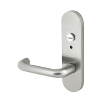 Dormakaba Lever External Round End Plate w/ Emergency Button Right Hand 6749/30GR