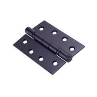 Dorma Kaba Ball Bearing Broad Butt Hinge 100x75mm Black DKH100/75BBBLK