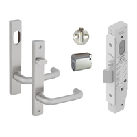 Dormakaba Entrance Kit Lockpack 23mm Backset Keyed to Differ Stainless Steel SB2212KIT04SSKD