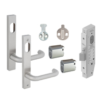 Dormakaba Lockpack 30mm Backset Double Cylinder Keyed to Differ Stainless Steel SB2312KIT01SSKD