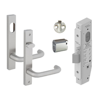 Dormakaba Entrance Kit Lockpack 30mm Backset Keyed to Differ Stainless Steel SB2312KIT04SSKD