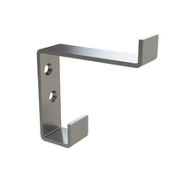 Emro Hat & Coat Hook 70mm 304 Grade Satin Stainless Steel 170