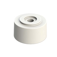 Emro 452WH Door Stop Riser White 12mm