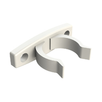 Emro Door Clip Only 25mm White 456WH